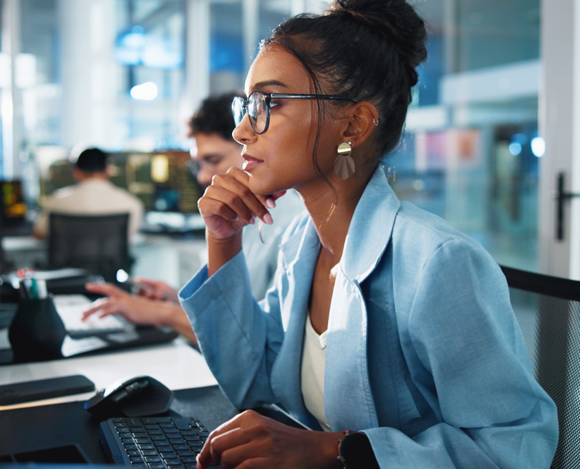 It Workers On Computer In Office 1496993331